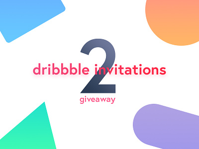 Dribbble Invites Giveway dribbble giveway invitation invites