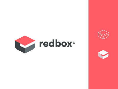 redbox logo design