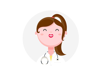 General practitioner avatar character illustration persona profile