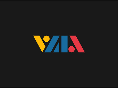 VZLA / Venezuela branding colorful design flat logo minimal type typography venezuela