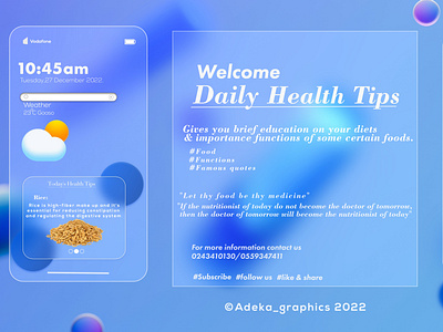 GLASS MORPHISM @adegod_graphics app branding design graphic design illustration logo typography ui ux vector