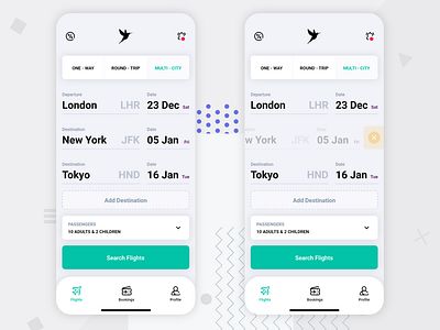 Flights App UI Kit