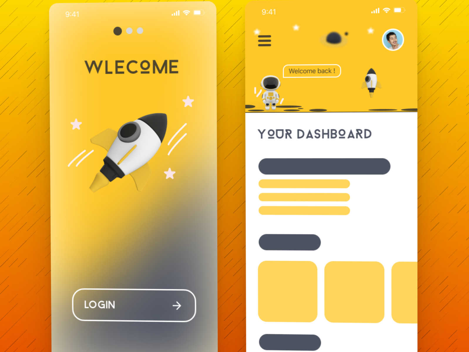 UI wire by Rohan Padmukh on Dribbble