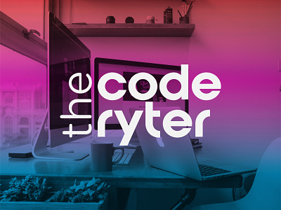 The Code Ryter bran design brand designer brand identity branding color design icon logo logomarks logotype type typography vector web design web development