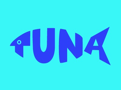 Tuna design fish graphic design ocean overfishing tuna typography