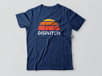 Dispatch America, Location 12 design dispatch logo sun sunrise sunset t shirt