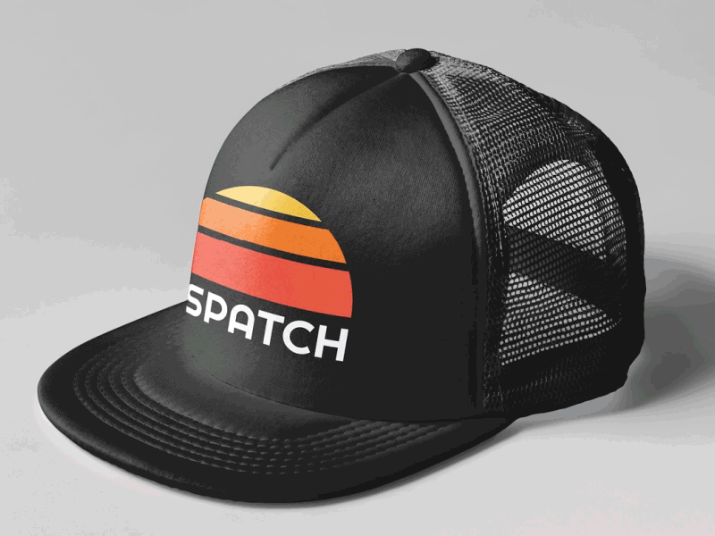Dispatch Merch band band merch dispatch hats merchandise music sunset swag