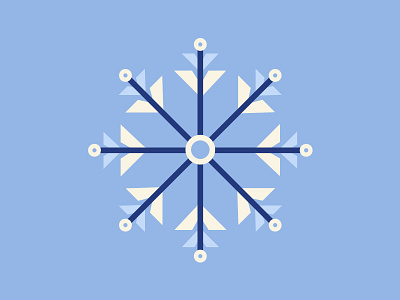Snowflake color design icon logo snow snowflake vector winter