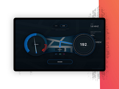 Car dashboard car dashboard design interface minimal project sketch ui