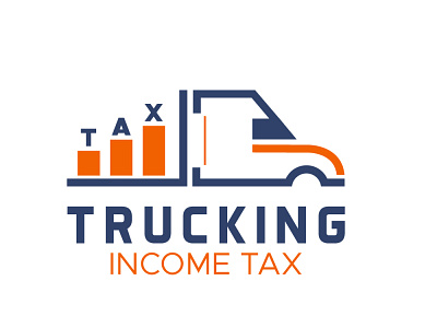 Truck logo design | trucking income tax