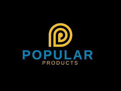 P logo design and branding