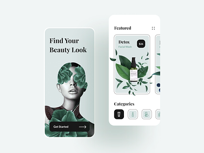 Beauty Shop Mobile App
