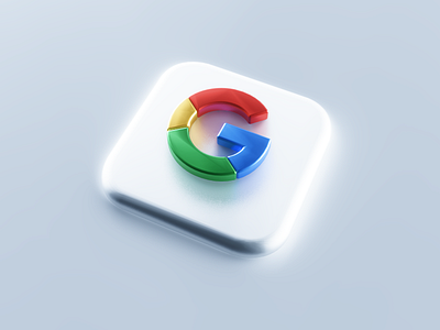 Google 3D Icon