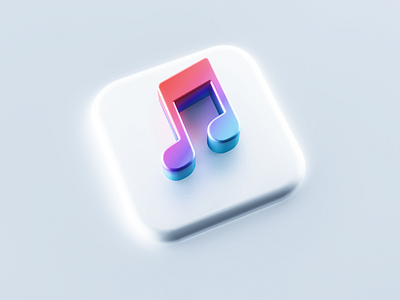 iTunes 3D Icon