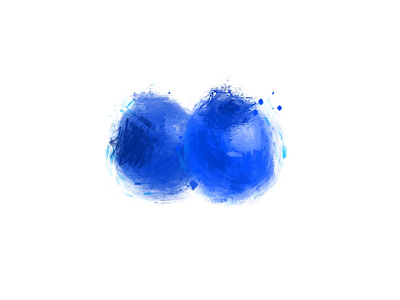 Blueberry Digital Paint
