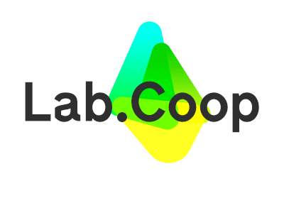 Lab.Coop cooperative crystal generative holacracy identity logo startup