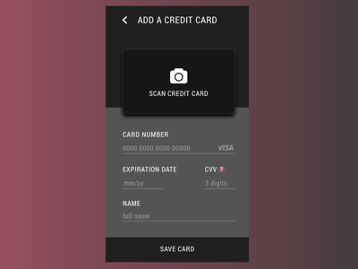 credit card checkout dailyui