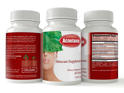 Ckincare Supplement branding graphic design label design packaging