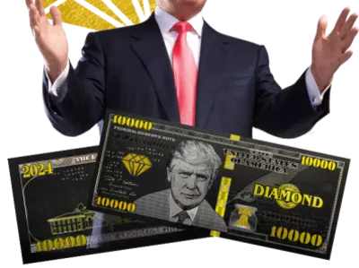 💎 DIAMOND TRUMP BUCKS ] { With 50% OFF ✨ Don't Miss This Golde donaldtrump trb trump trumph trb usa usa ttumph