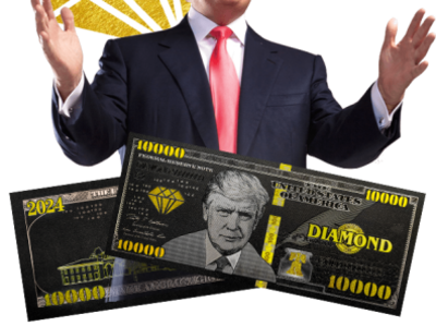 💎 DIAMOND TRUMP BUCKS ]  { With 50% OFF ✨ Don't Miss This Golde