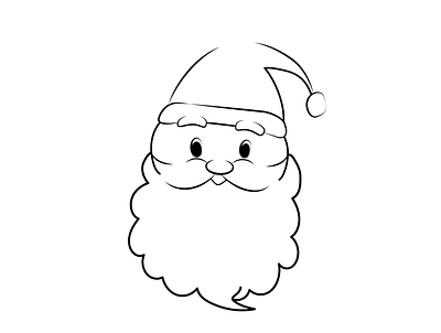 Santa Claus churactur cut funny illustration illustrator santa claus vector