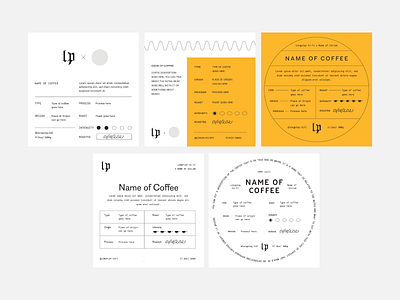 Longplay Hi-Fi Label Design branding clean coffee design layout minimalistic packaging type typography