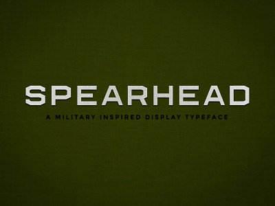 Spearhead Font