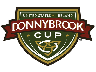 Donnybrook Cup american ball banner celtic cup donnybrook identity irish knot work logo shield stars