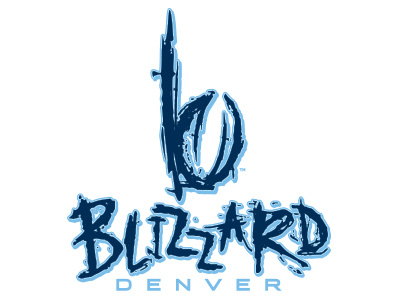 Denver Blizzard b ball blizzard blue dever ice identity logo rugby snow