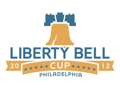 Liberty Bell Cup bell crack icon liberty logo mark rugby star