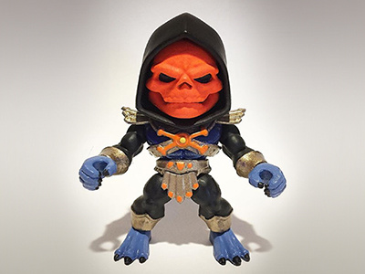 Custom Loyal Subjects Skeletor aka Disco Skeletor