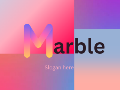 Marble logo template by mena