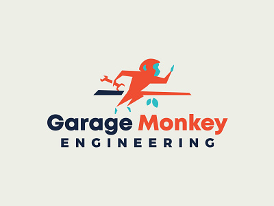 Garage Monkey Logo design