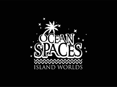 Ocean Space Island world Logo design - Creative logo design design illustration logo vector