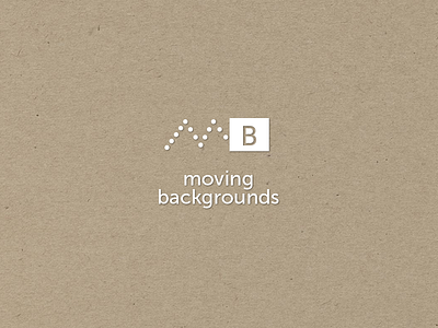 Moving Backgrounds Logo logo logo design
