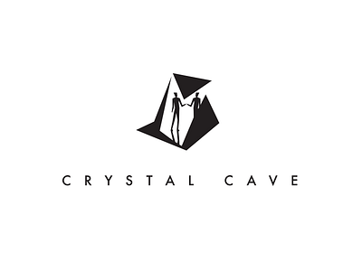 Crystal Cave design logo