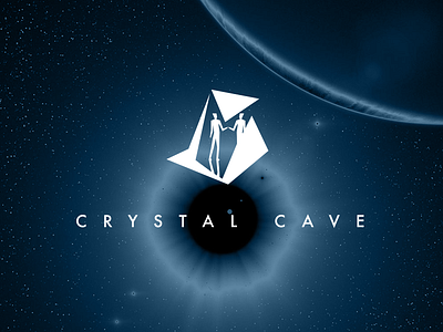 Crystal Cave design logo