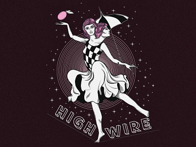 High Wire beer label