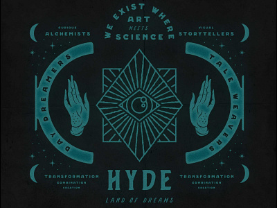 Hyde Branding brand branding design digital art graphic design illustration illustrator logo vector