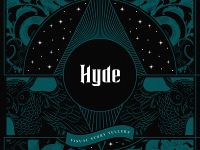 Hyde Identity brand branding design digital art graphic design illustration illustrator logo vector
