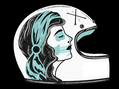 Biltwell Helmet Illustration