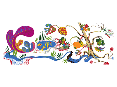 Doodle for Josef Frank doodle google google doodle josef frank tbt textiles