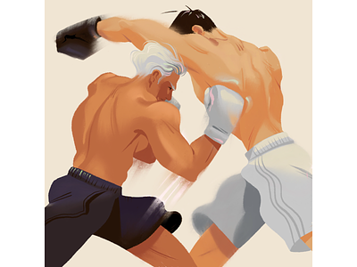 Pugilists athletes boxers fight procreate pugilists punch sports