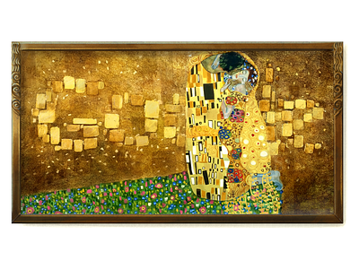 Doodle for Gustav Klimt canvas doodle google google doodle klimt logo oil painting tbt