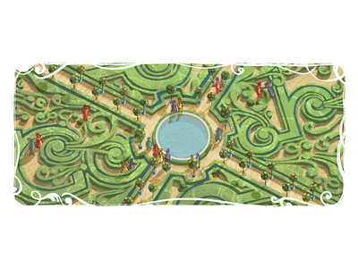 Doodle for André Le Nôtre doodle garden google google doodle logo notre versaille