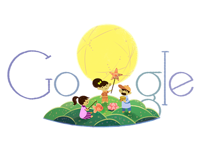 Doodle for Mid-Autumn Festival doodle google google doodle logo mid autumn festival moon festival