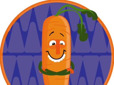 Carrot Web App Illustration design development illustration vector art