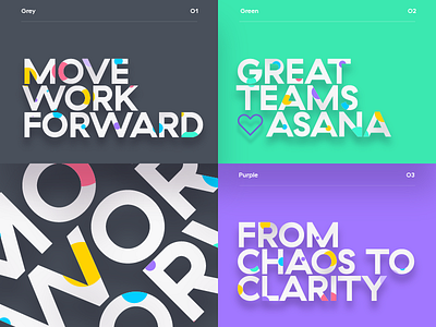 Typography + Color typography