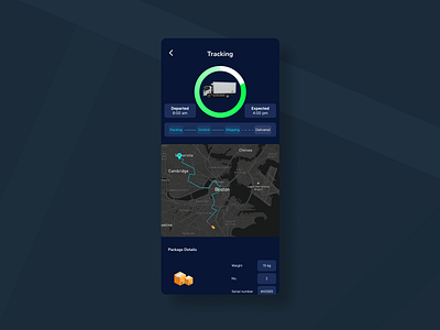 Tracking Location - DailyUI Challenge #020