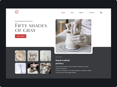 Fifty Shades of Gray ceramic fifty shades of grey handcrafted handcrafted pottery pottery